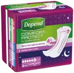8603_DEPEND SUPER PLUS (OVERNIGHT) PAD 6 X 6 EU 3D_HR_RGB